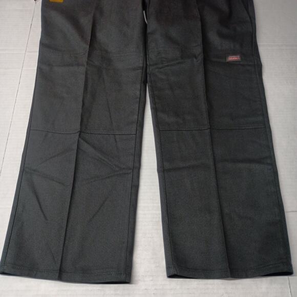 Dickies Loose Fit Double Knee Work Pants Men's 42x32 Black Straight Leg - Picture 3 of 7
